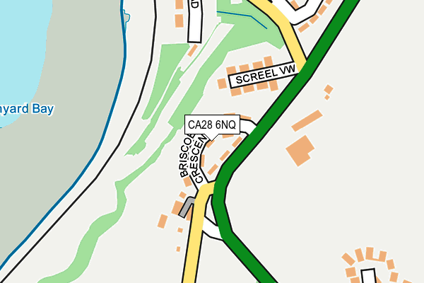 CA28 6NQ map - OS OpenMap – Local (Ordnance Survey)