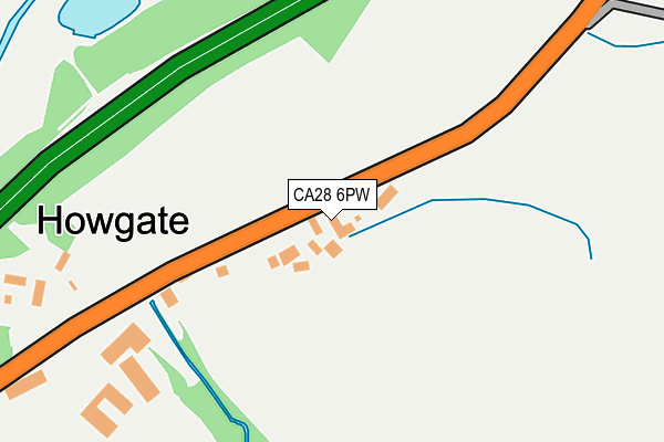 CA28 6PW map - OS OpenMap – Local (Ordnance Survey)