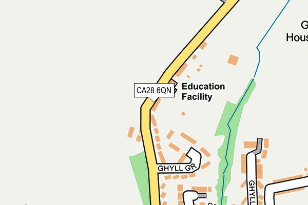 CA28 6QN map - OS OpenMap – Local (Ordnance Survey)