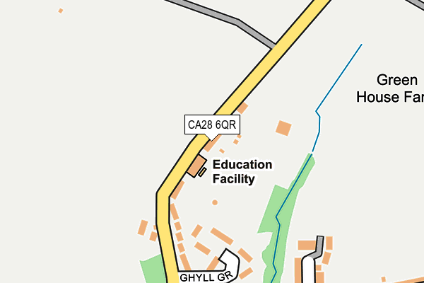 CA28 6QR map - OS OpenMap – Local (Ordnance Survey)