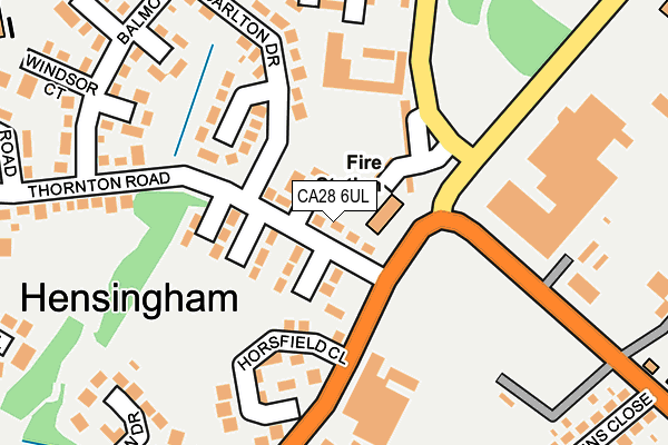 CA28 6UL map - OS OpenMap – Local (Ordnance Survey)