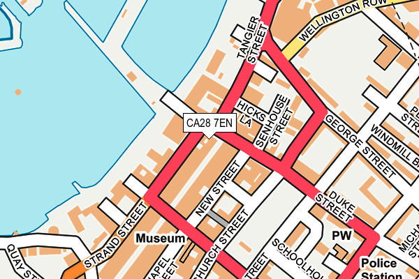 CA28 7EN map - OS OpenMap – Local (Ordnance Survey)