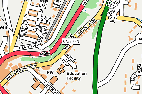 CA28 7HN map - OS OpenMap – Local (Ordnance Survey)