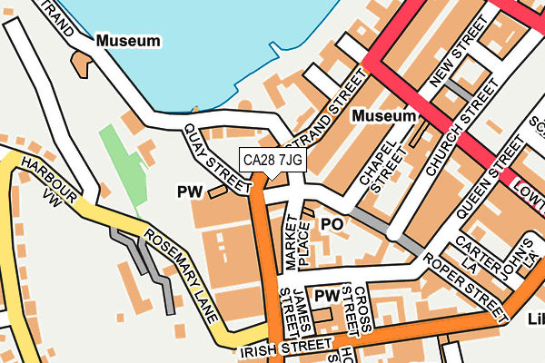 Map of HAVEN HOME CENTRE LIMITED at local scale
