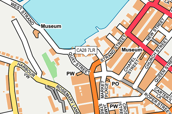 Map of HARBOURSIDE DEVELOPMENT MANAGEMENT COMPANY LIMITED at local scale