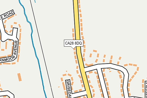 CA28 8DQ map - OS OpenMap – Local (Ordnance Survey)