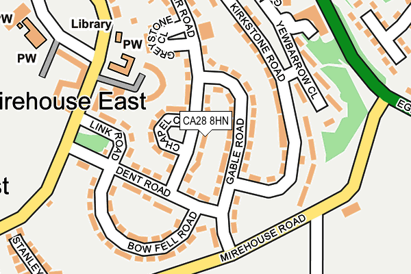 Map of NORTH LAKES ROOFING SERVICES LIMITED at local scale