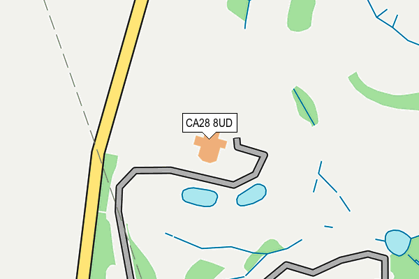 CA28 8UD map - OS OpenMap – Local (Ordnance Survey)
