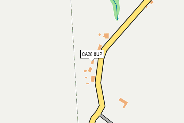 CA28 8UP map - OS OpenMap – Local (Ordnance Survey)