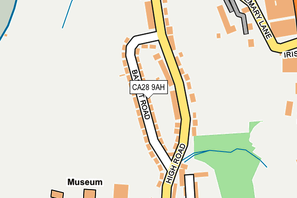 CA28 9AH map - OS OpenMap – Local (Ordnance Survey)