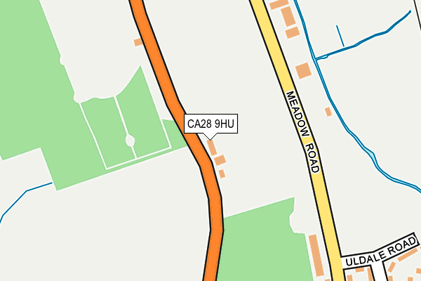 CA28 9HU map - OS OpenMap – Local (Ordnance Survey)