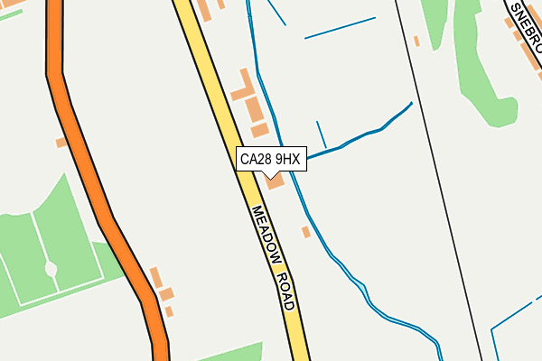 CA28 9HX map - OS OpenMap – Local (Ordnance Survey)