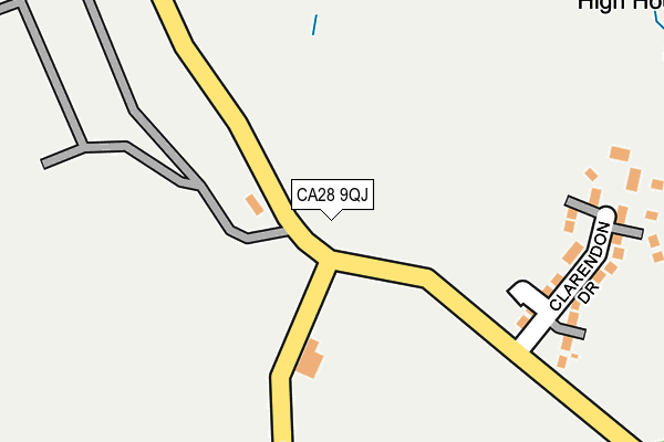 CA28 9QJ map - OS OpenMap – Local (Ordnance Survey)