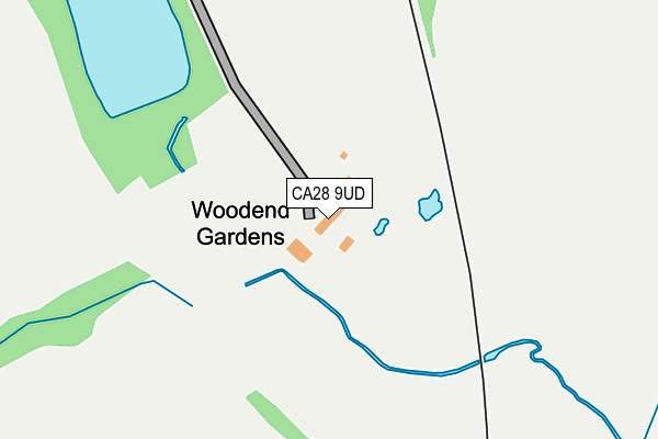 CA28 9UD map - OS OpenMap – Local (Ordnance Survey)
