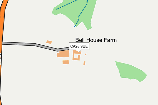 CA28 9UE map - OS OpenMap – Local (Ordnance Survey)