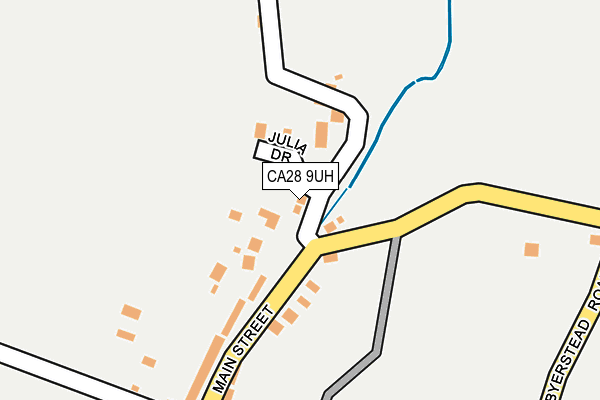 CA28 9UH map - OS OpenMap – Local (Ordnance Survey)