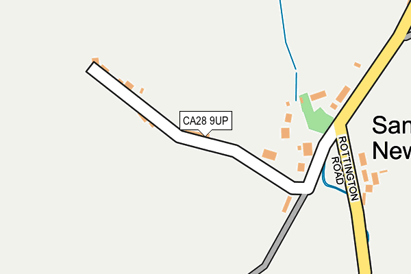 CA28 9UP map - OS OpenMap – Local (Ordnance Survey)