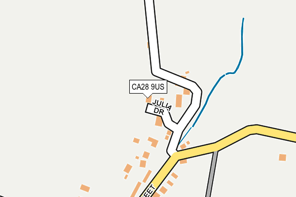 CA28 9US map - OS OpenMap – Local (Ordnance Survey)