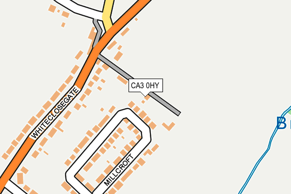 CA3 0HY map - OS OpenMap – Local (Ordnance Survey)