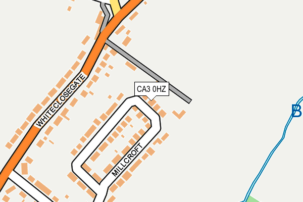 CA3 0HZ map - OS OpenMap – Local (Ordnance Survey)