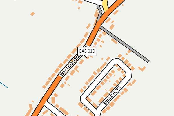 CA3 0JD map - OS OpenMap – Local (Ordnance Survey)