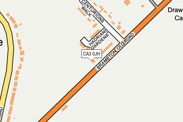 CA3 0JH map - OS OpenMap – Local (Ordnance Survey)