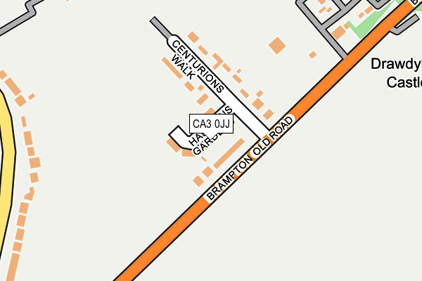 CA3 0JJ map - OS OpenMap – Local (Ordnance Survey)