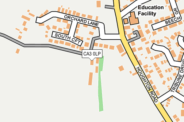 CA3 0LP map - OS OpenMap – Local (Ordnance Survey)