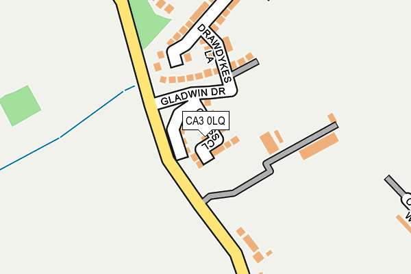 CA3 0LQ map - OS OpenMap – Local (Ordnance Survey)