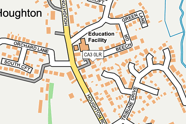CA3 0LR map - OS OpenMap – Local (Ordnance Survey)