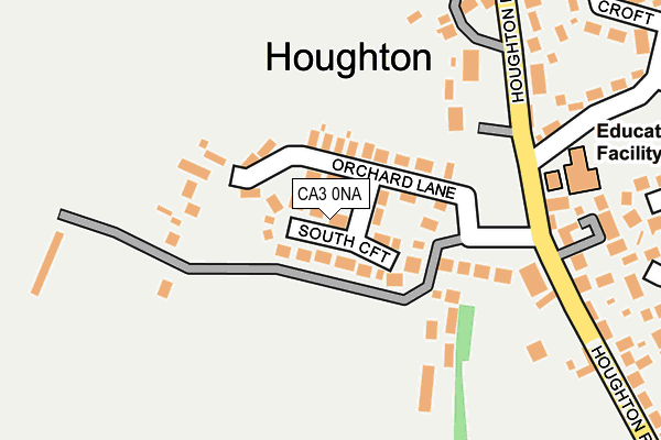 CA3 0NA map - OS OpenMap – Local (Ordnance Survey)