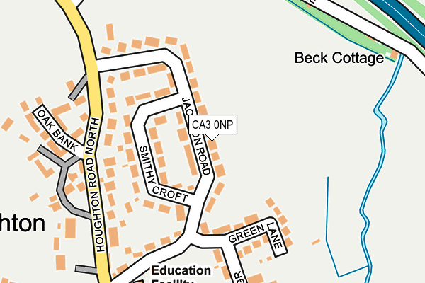 CA3 0NP map - OS OpenMap – Local (Ordnance Survey)