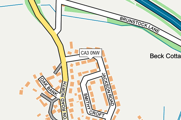 CA3 0NW map - OS OpenMap – Local (Ordnance Survey)