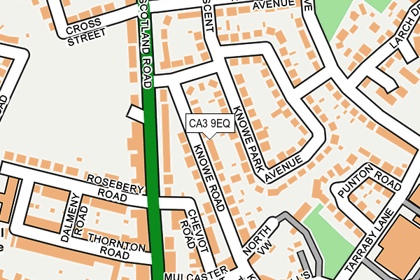 CA3 9EQ map - OS OpenMap – Local (Ordnance Survey)