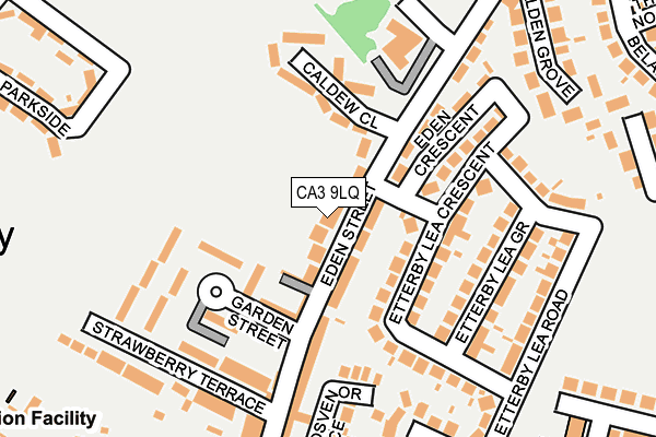 CA3 9LQ map - OS OpenMap – Local (Ordnance Survey)
