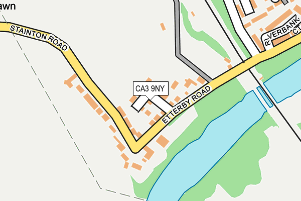 CA3 9NY map - OS OpenMap – Local (Ordnance Survey)
