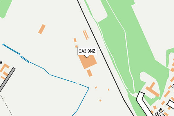 CA3 9NZ map - OS OpenMap – Local (Ordnance Survey)