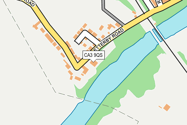 CA3 9QS map - OS OpenMap – Local (Ordnance Survey)
