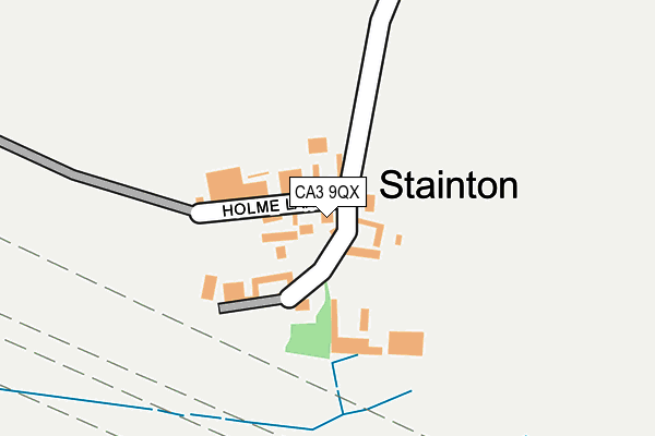 CA3 9QX map - OS OpenMap – Local (Ordnance Survey)