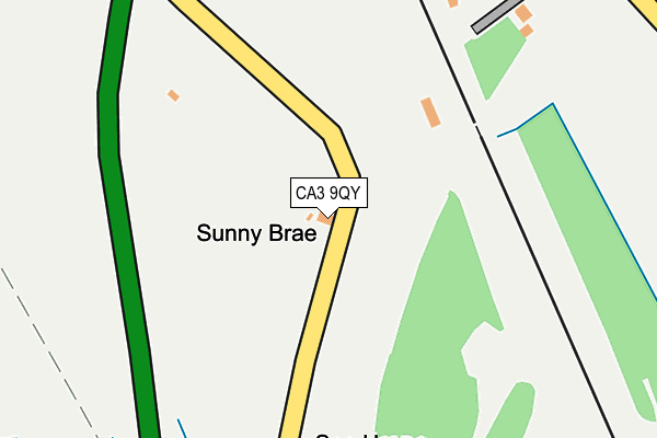 CA3 9QY map - OS OpenMap – Local (Ordnance Survey)