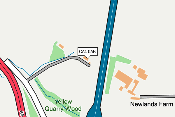 CA4 0AB map - OS OpenMap – Local (Ordnance Survey)