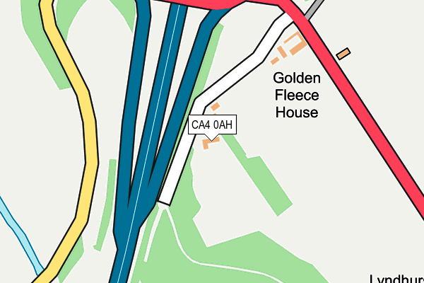 CA4 0AH map - OS OpenMap – Local (Ordnance Survey)