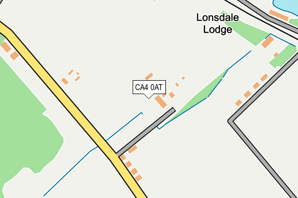 CA4 0AT map - OS OpenMap – Local (Ordnance Survey)