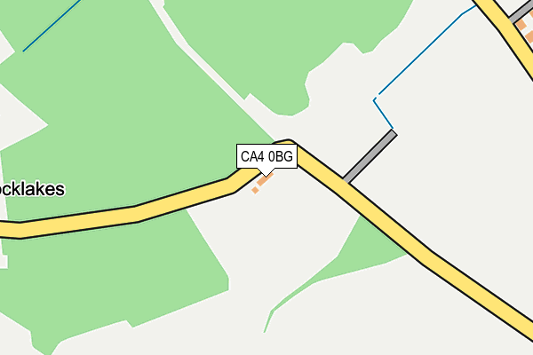 CA4 0BG map - OS OpenMap – Local (Ordnance Survey)