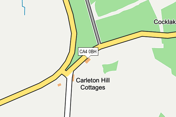 CA4 0BH map - OS OpenMap – Local (Ordnance Survey)