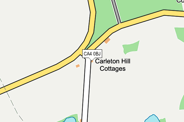 CA4 0BJ map - OS OpenMap – Local (Ordnance Survey)