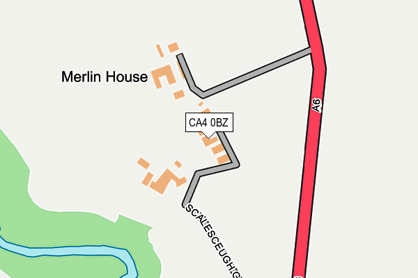 CA4 0BZ map - OS OpenMap – Local (Ordnance Survey)