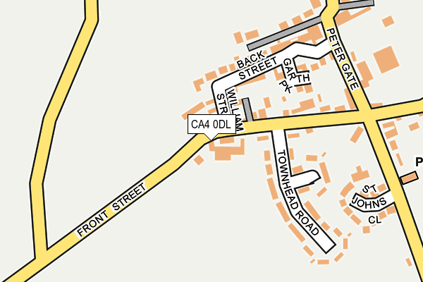 CA4 0DL map - OS OpenMap – Local (Ordnance Survey)