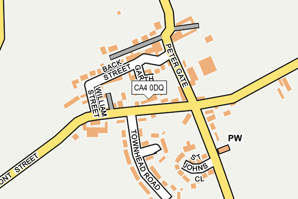 CA4 0DQ map - OS OpenMap – Local (Ordnance Survey)