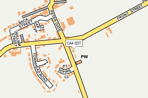 CA4 0DT map - OS OpenMap – Local (Ordnance Survey)